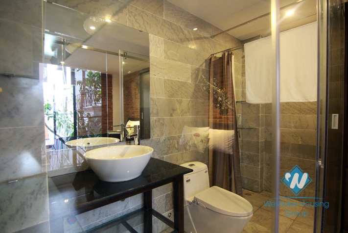Stylish apartment for rent in Tay Ho good natural light and nice terrace